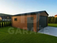 Garaż blaszany na zgłoszenie 6 x 5.8 z bramą segmentową